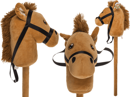 Hobby Horse, Brown Horse, 75 cm,