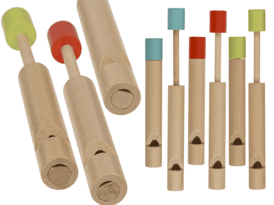 Wooden slide whistle, 12 x 1,5 cm,