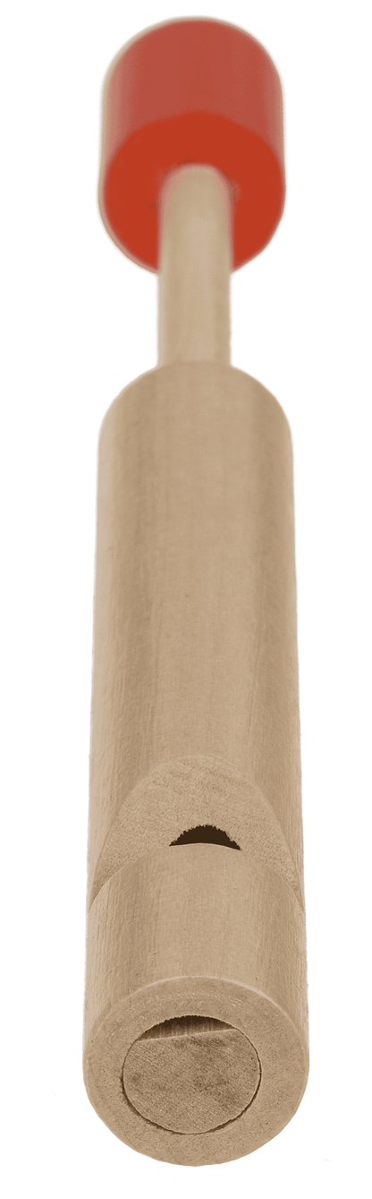 Wooden slide whistle, 12 x 1,5 cm,