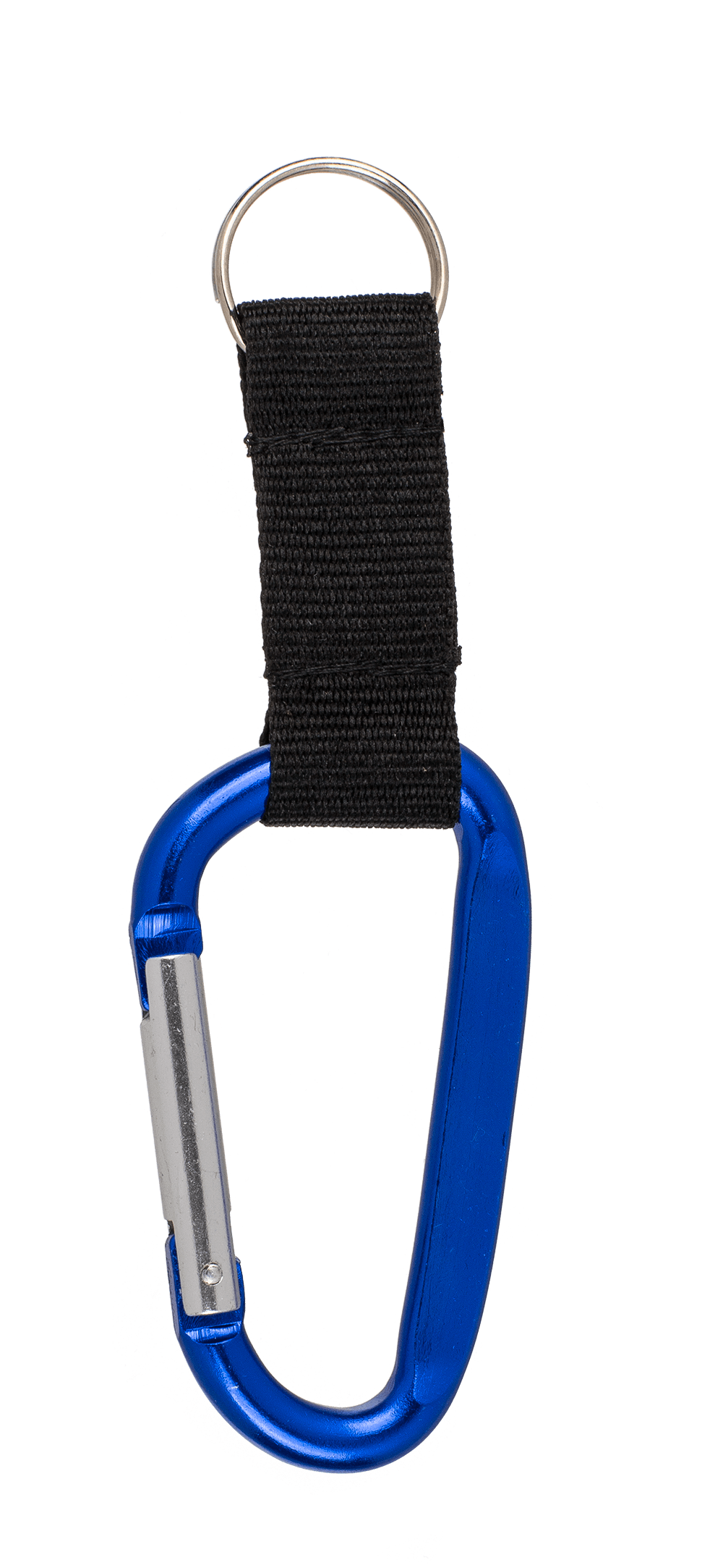 Metal Carabiner with Keyring,