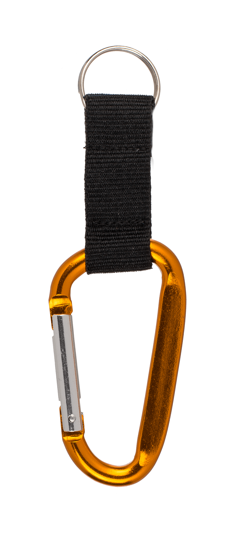 Metal Carabiner with Keyring,