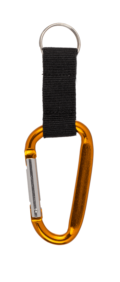 Metal Carabiner with Keyring,