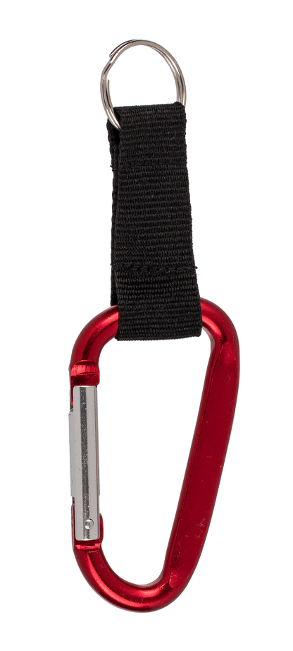 Metal Carabiner with Keyring,