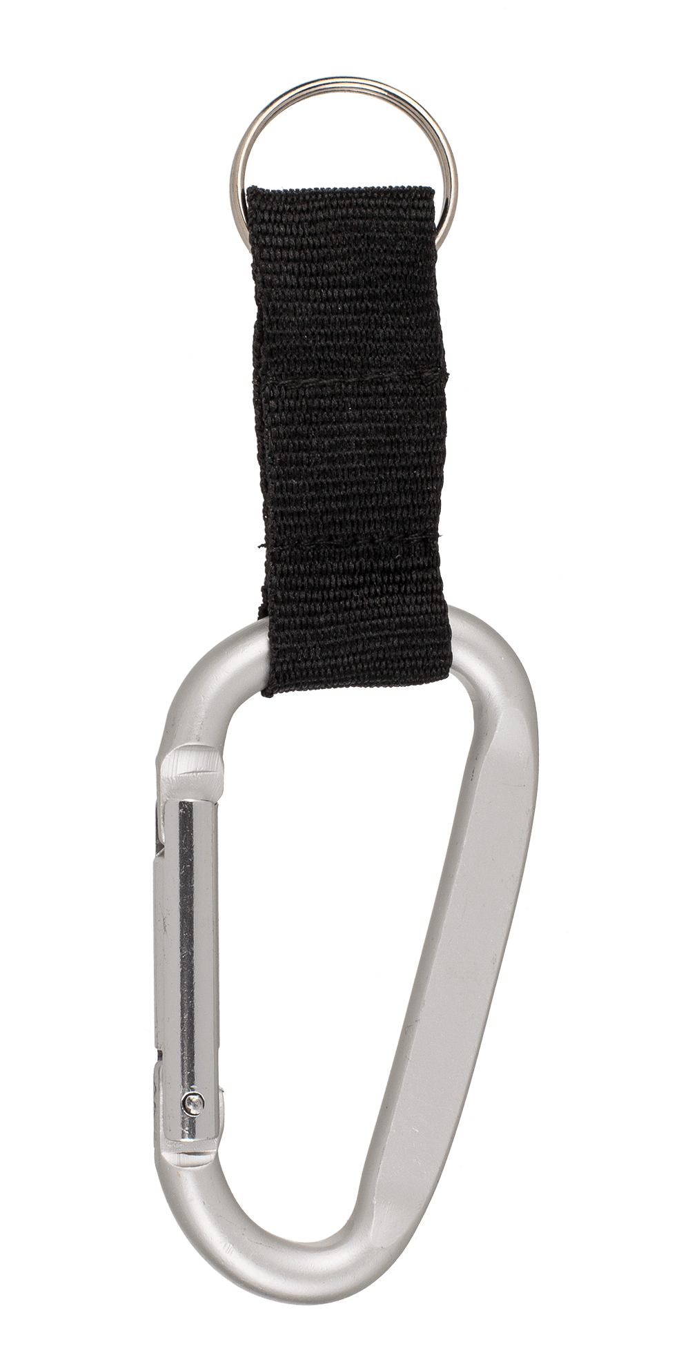 Metal Carabiner with Keyring,