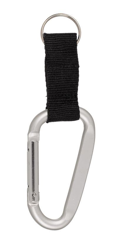 Metal Carabiner with Keyring,