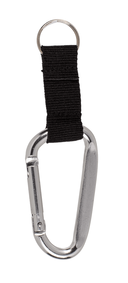 Metal Carabiner with Keyring,