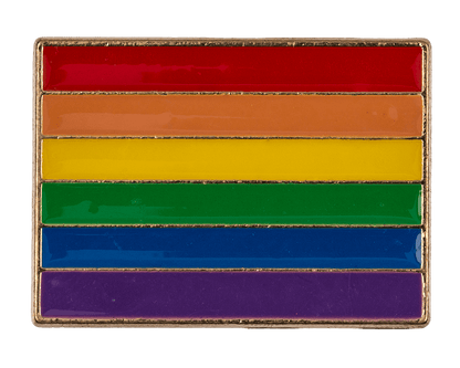 Metal pin, pride, ca. 3 cm, 8-assorted,