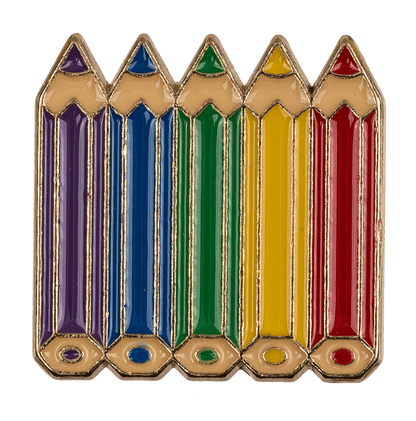 Metal pin, pride, ca. 3 cm, 8-assorted,