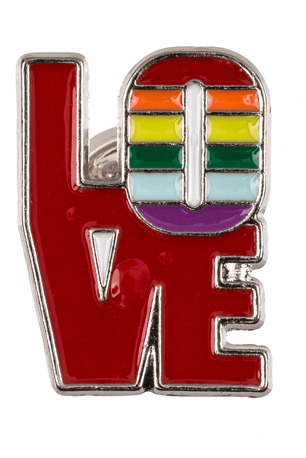 Metal pin, pride, ca. 3 cm, 8-assorted,