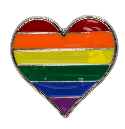 Metal pin, pride, ca. 3 cm, 8-assorted,