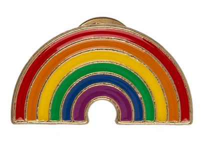 Metal pin, pride, ca. 3 cm, 8-assorted,