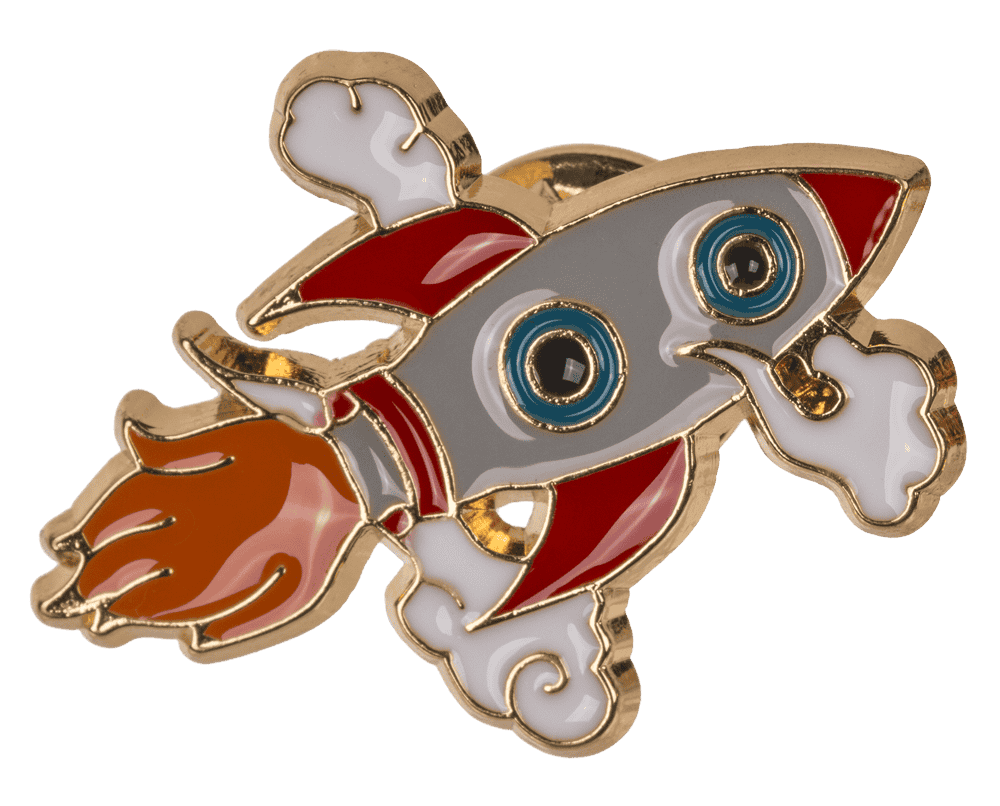 Metal pin, Space, 3 cm,