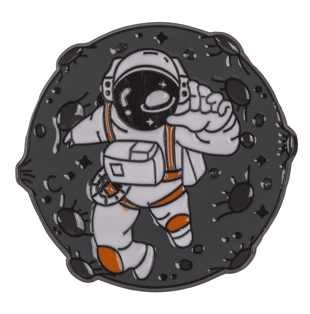 Metal pin, Space, 3 cm,