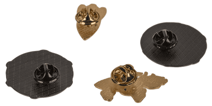 Alfiler de metal, espacio