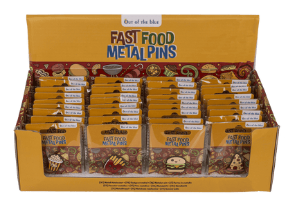 Alfiler de metal, comida rápida
