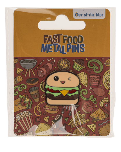 Metal pin, Fast Food, 3 cm,