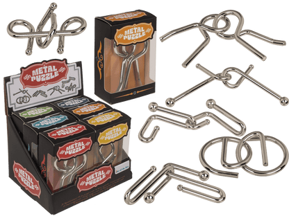 Metal puzzle, 9 cm,