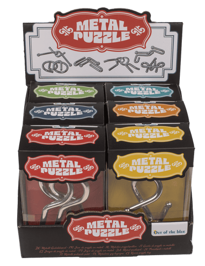 Metal puzzle, 9 cm,