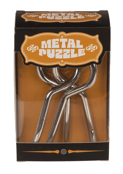 Metal puzzle, 9 cm,