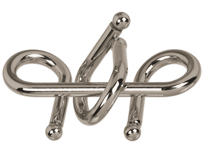 Metal puzzle, 9 cm,