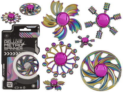 Deluxe Metall-Spinner,  ca. 6 cm,