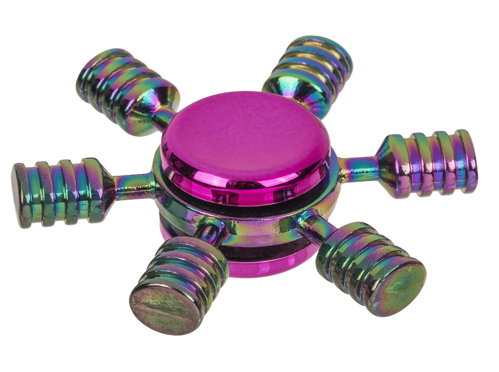Deluxe Metall-Spniner,  ca. 6 cm,