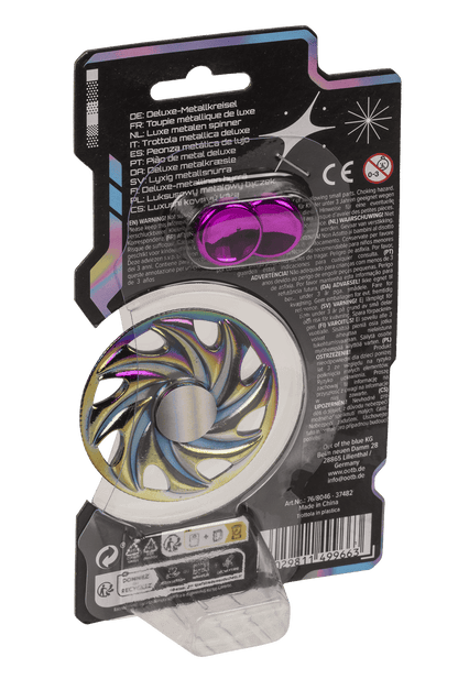 Deluxe Metall-Spinner,  ca. 6 cm,
