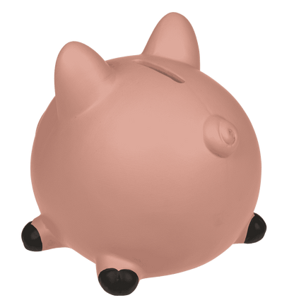 Savings bank, Pig with hammer,