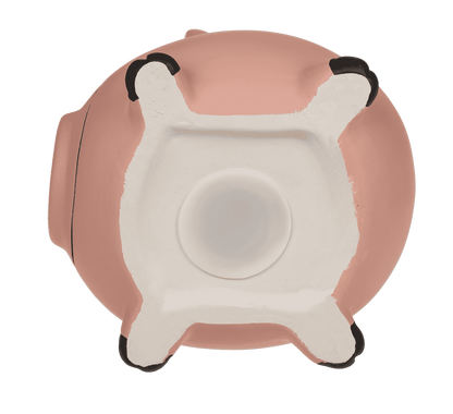 Savings bank, Pig with hammer,