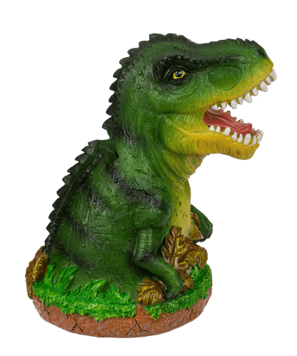 Polyresin savings bank, Dinosaur,