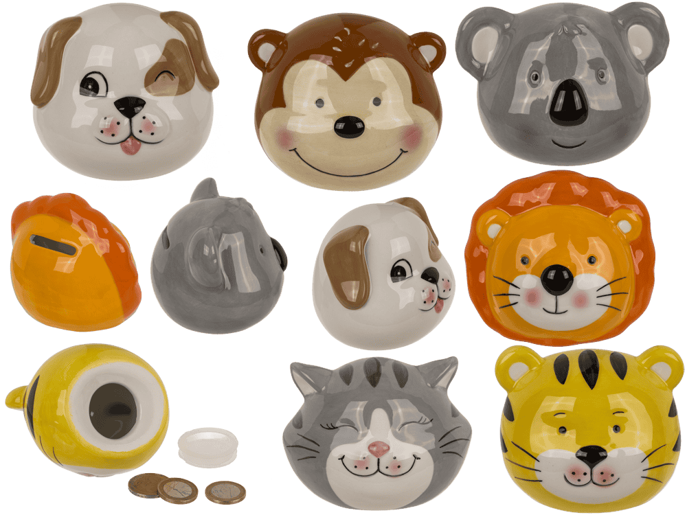 Money box, Animal Friends, 10 x 8 x 7 cm,