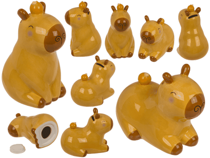 Saving bank, Capybara, 15 x 9 cm, dolomite,