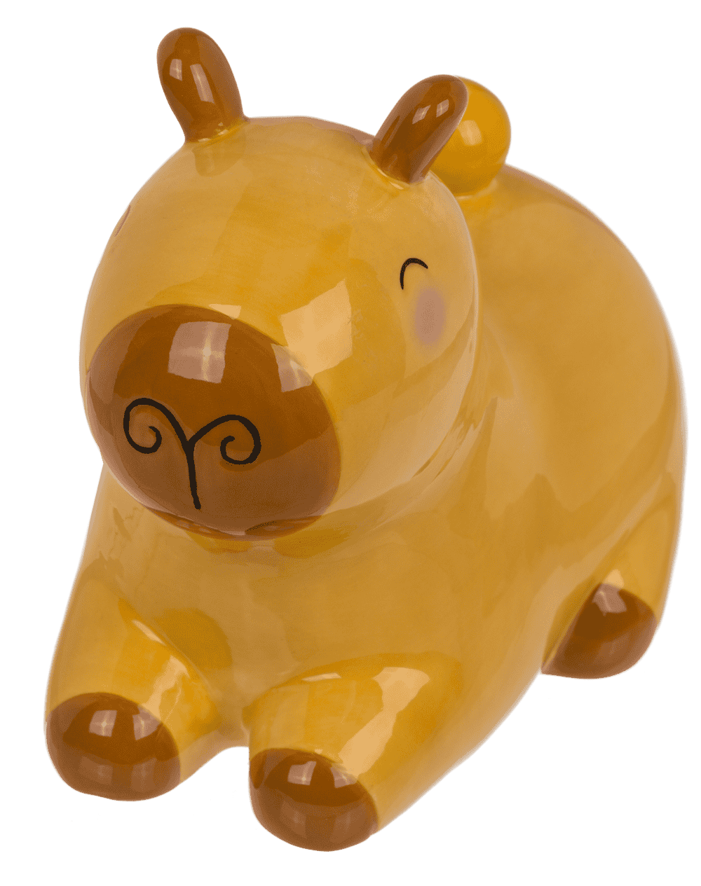 Saving bank, Capybara, 15 x 9 cm, dolomite,