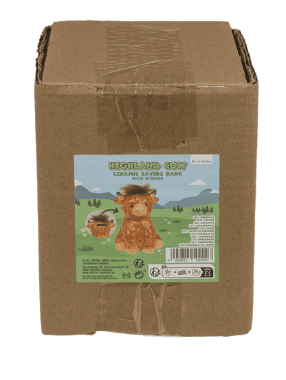 Tirelire, Highland Cow