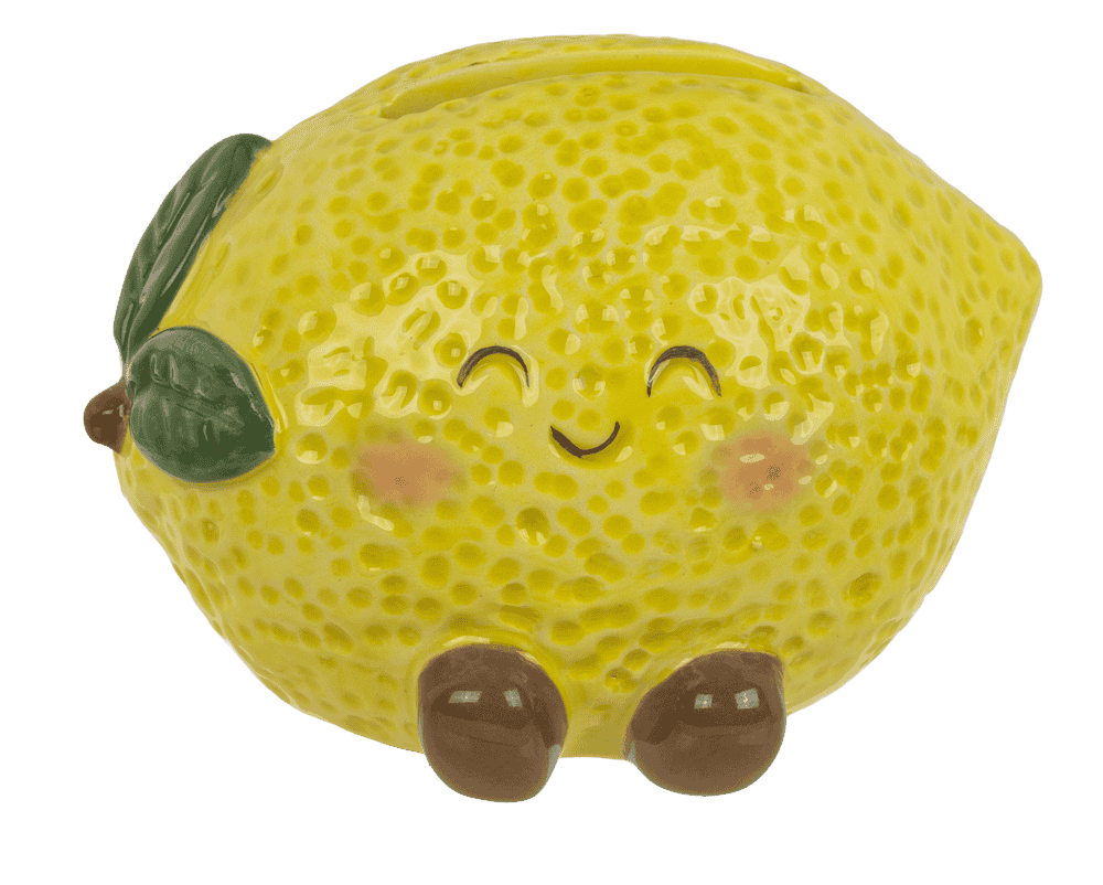 Money box, kawaii fruits, ceramic,