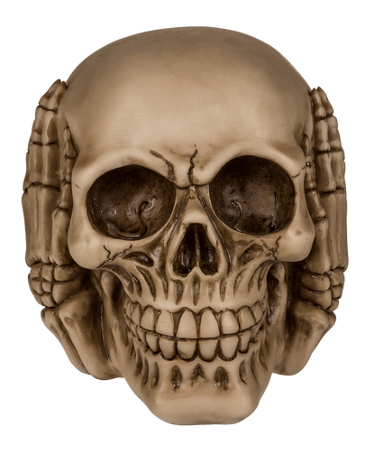 Savings bank, Skull - The 3 Monkeys (See No,