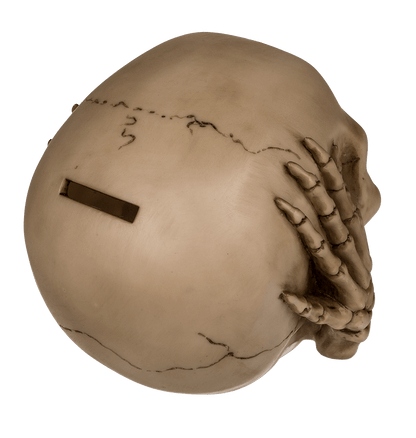 Savings bank, Skull - The 3 Monkeys (See No,