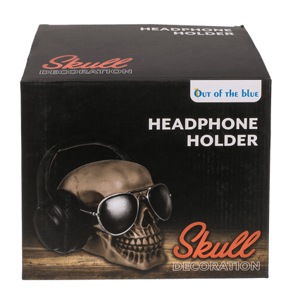 Headphone Holder, Skull,