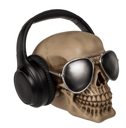 Headphone Holder, Skull,