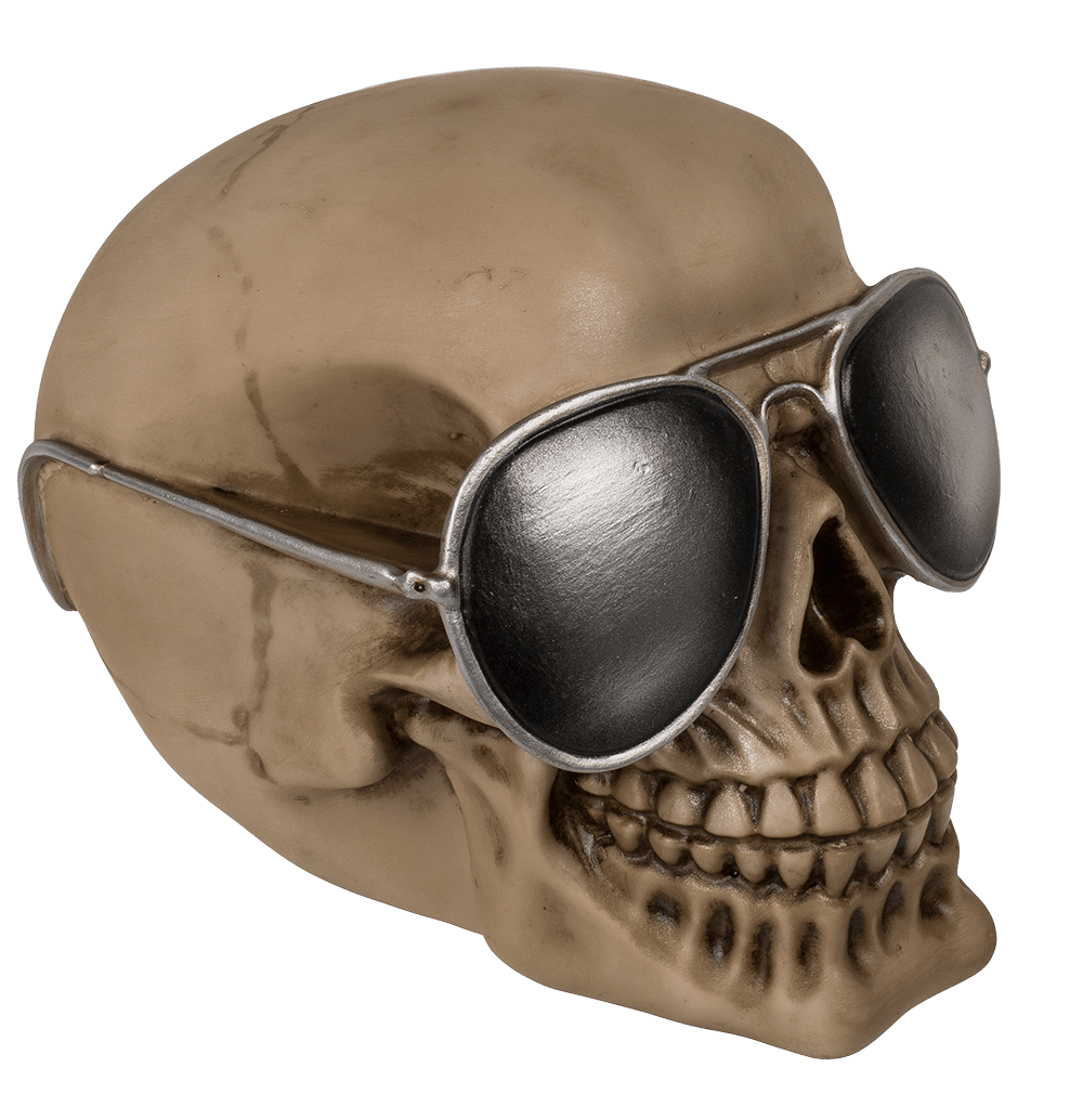 Headphone Holder, Skull,