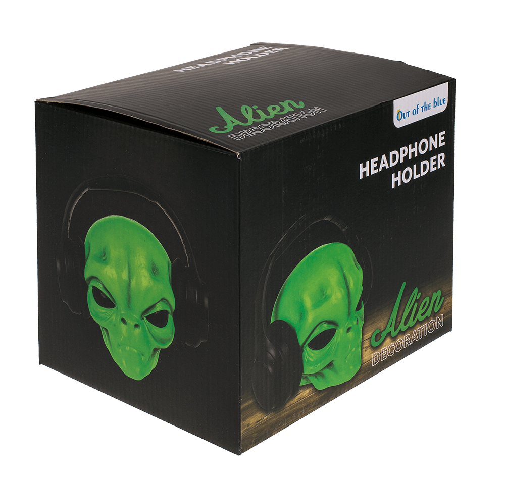 Headphone Holder, Alien,