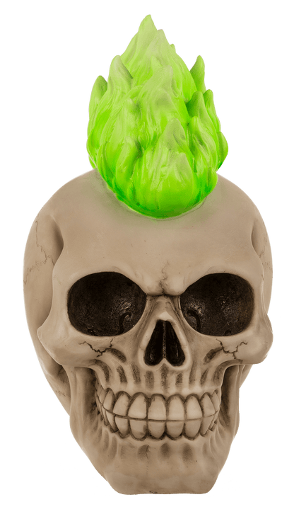 Savings bank with lock, Skull, Punk,