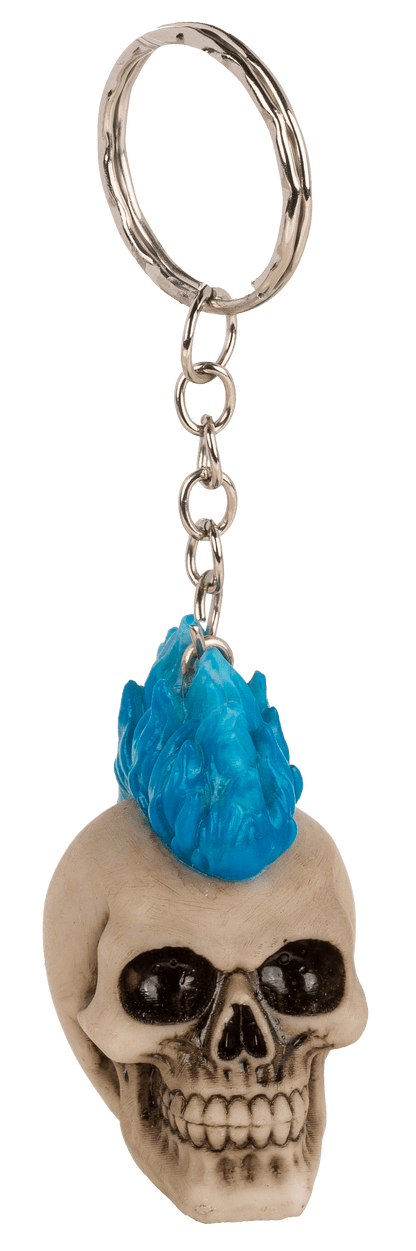 Metal Keychain, Skull, Punk,