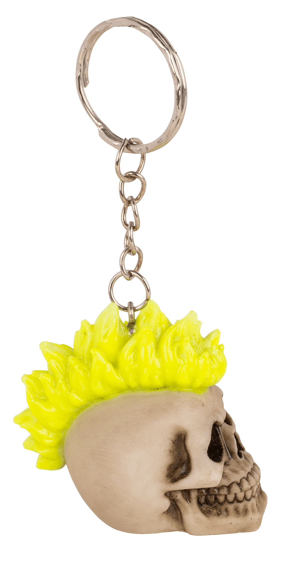 Metal Keychain, Skull, Punk,