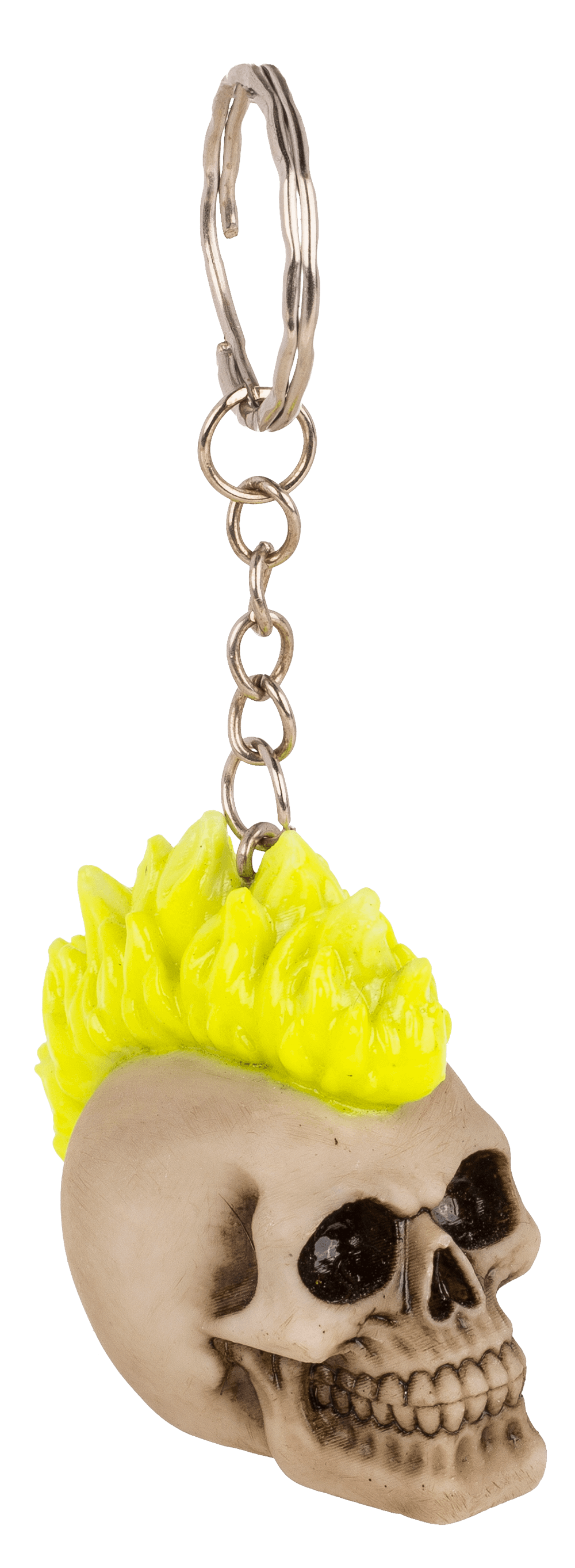 Metal Keychain, Skull, Punk,