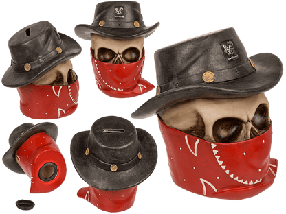 Savings bank with lock, Outlaw,