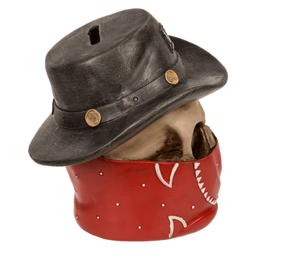 Savings bank with lock, Outlaw,