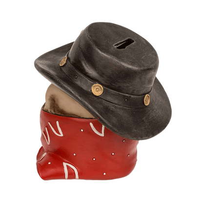 Savings bank with lock, Outlaw,