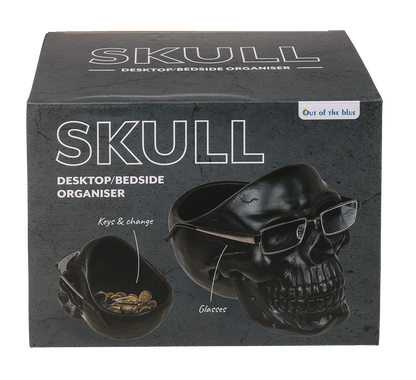 Skull Organiser, with Glasses Holder and