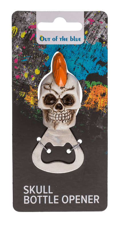 Metal bottle opener, Skull,